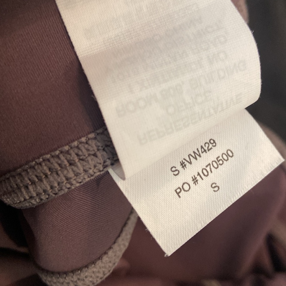 Vuori Dark Chestnut Stride Leggings - Picture 5 of 6